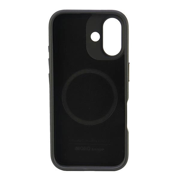 Audi syntetisk læder MagSafe iPhone 16 Plus 6.7" sort/sort hardcase AU-TPUPCMIP16M-GT/D3-BK