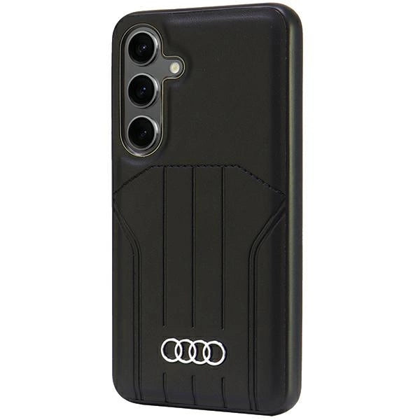 Audi MagSafe S24 S921 sort/sort hardcase AU-TPUPCMS24-Q5/D1-BK
