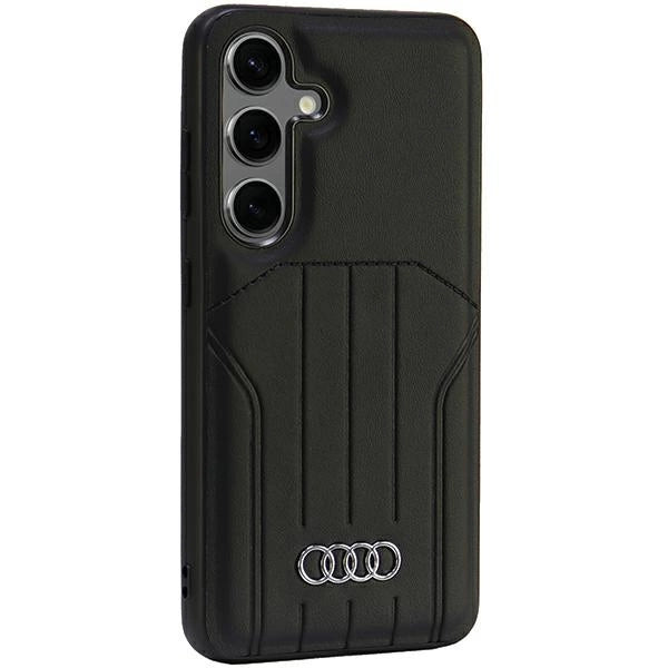 Audi MagSafe S24 S921 sort/sort hardcase AU-TPUPCMS24-Q5/D1-BK