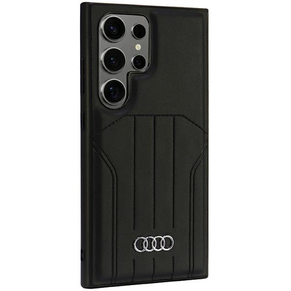 Audi MagSafe S24 Ultra S928 sort/sort hardcase AU-TPUPCMS24U-Q5/D1-BK