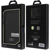Audi MagSafe S24 Ultra S928 sort/sort hardcase AU-TPUPCMS24U-Q5/D1-BK