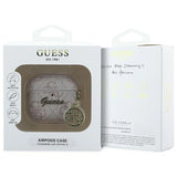 Guess GUA4G4GSMP AirPods 4 cover pink/pink 4G Charm Collection
