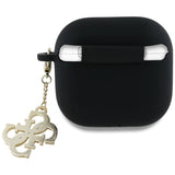 Guess 4G Charm Case til AirPods 4 - sort