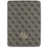 Guess GUFC11RM24PS4SGW iPad Air 11" 2024 brun/brun Magnetisk 4G Stor Logo