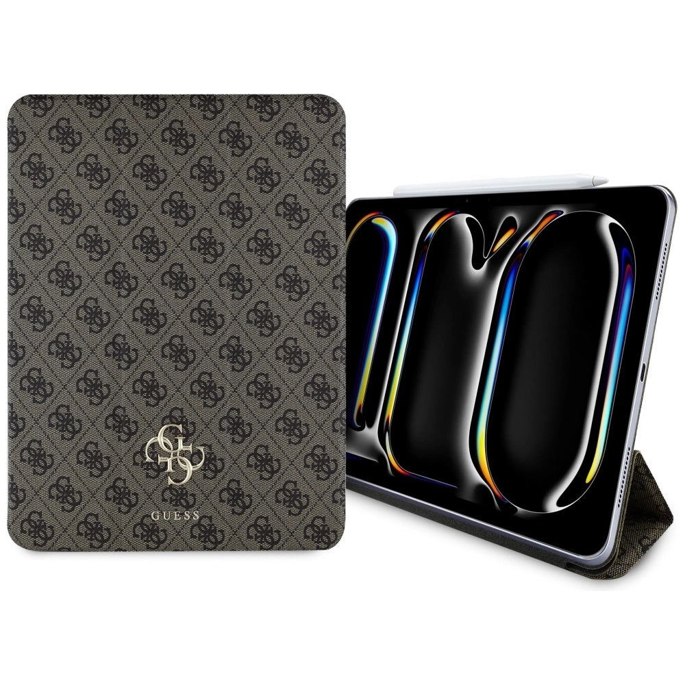 Guess GUFC13PM24PS4SGW iPad Pro 13" 2024 brun Magnetisk 4G Stor Logo