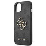 Guess GUHCP13M4GMGGR iPhone 13 / 14 / 15 6.1" grå/grå hardcase 4G Big Metal Logo
