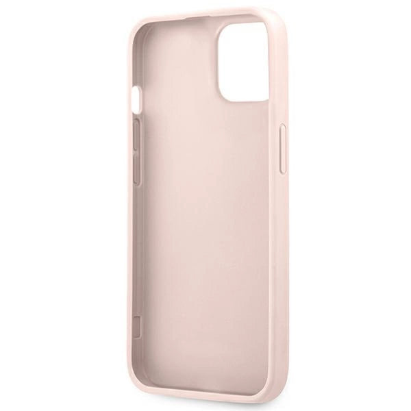 Guess 4G Big Metal Logo Case til iPhone 13 / 14 / 15 6.1" - Pink