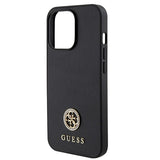 Guess GUHCP13XPS4DGPK iPhone 13 Pro Max 6.7" sort/sort hardcase Strass Metal Logo