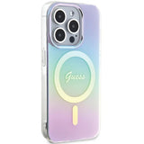 Guess GUHMP15LHITSU iPhone 15 Pro 6.1" lilla/lila hardcase IML Iridescent MagSafe