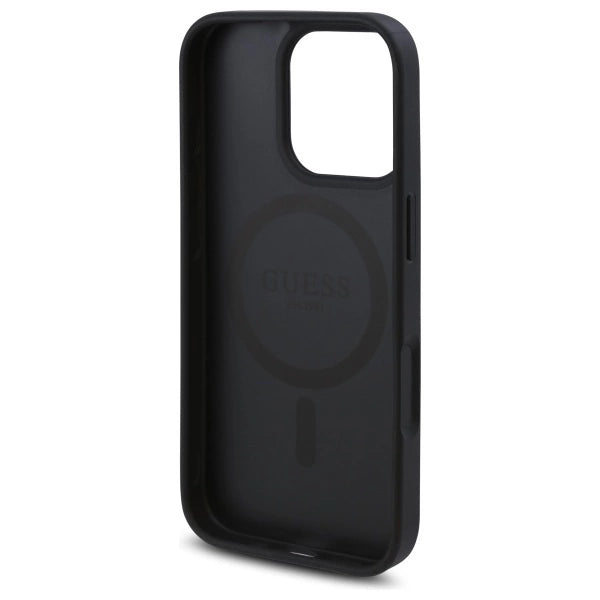 Guess GUHMP16XP4ROPEMCK iPhone 16 Pro Max 6.9" sort/sort hardcase 4G blomster Print MagSafe