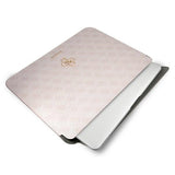 Guess Sleeve GUCS13G4GFPI 13" pink 4G Stor logo