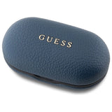 Guess Bluetooth hovedtelefoner GUTWSPGTSPSB TWS + docking station blå/blå Grained Classic Logo