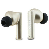 Guess Bluetooth hovedtelefoner GUTWST88MCTGD TWS + docking station guld/guld kapsel trykt logo