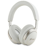 Guess Bluetooth ANC Headphones GUBHC22PSFCSME Beige/Beige Metal Script Logo