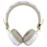 Guess Bluetooth ENC GUBH70E4PTMH on-ear hovedtelefoner hvide 4G Triangle Round Form