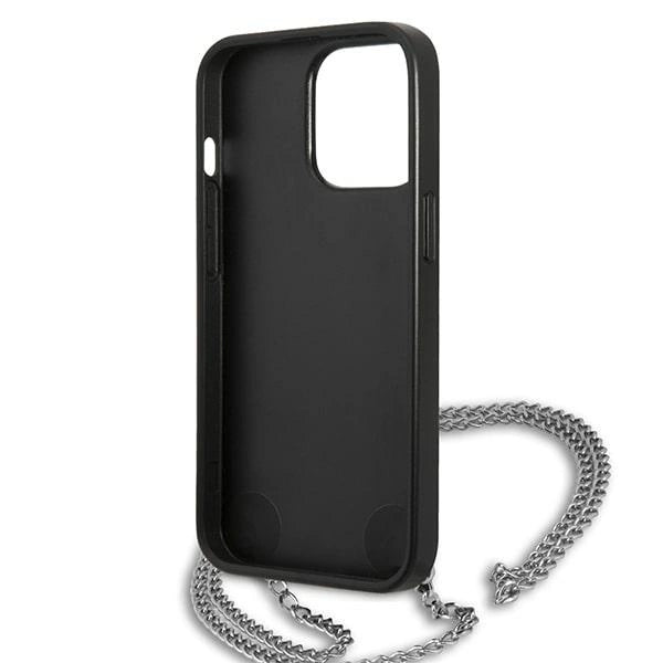 Karl Lagerfeld Monogram Plaque Case for iPhone 13 Pro / 13 6.1" - Blackx