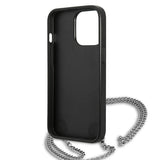 Karl Lagerfeld Monogram Plaque Case for iPhone 13 Pro / 13 6.1" - Blackx