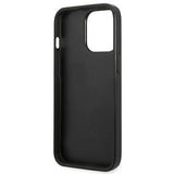 Karl Lagerfeld Saffiano Plaque case for iPhone 13 Pro / 13 6.1" - silver