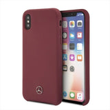 Mercedes Silicone Line iPhone X/XS Case - rød