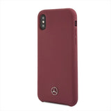 Mercedes Silicone Line iPhone X/XS Case - rød