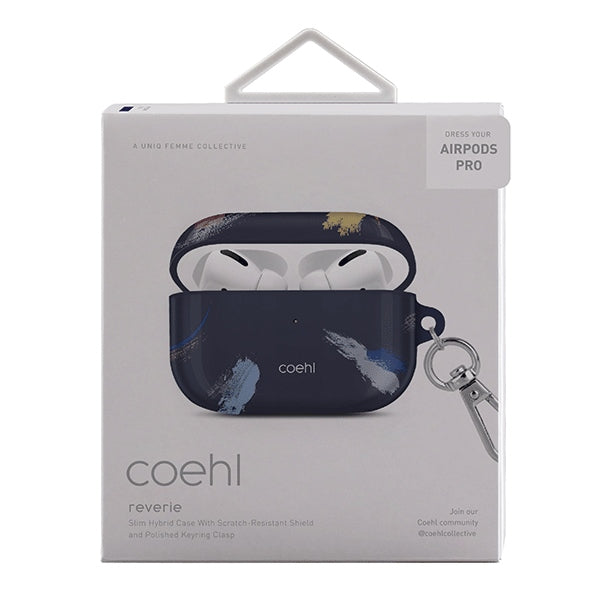 Uniq Coehl Reverie AirPods Pro Case blå/preussisk blå