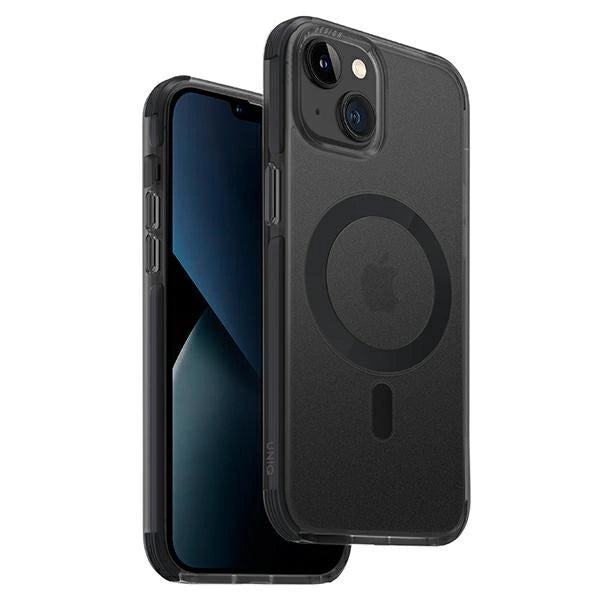 Uniq Combat iPhone 14 Plus / 15 Plus 6.7" Magclick Opladning sort / beton trækul