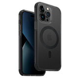 Uniq Combat iPhone 14 Pro 6.1" case Magclick Opladning sort/beton trækul