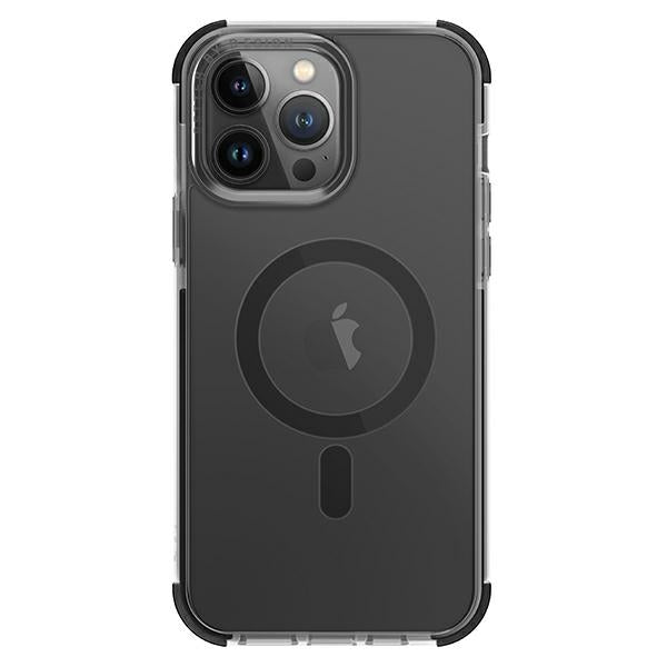 Uniq Combat iPhone 14 Pro 6.1" case Magclick Opladning sort/beton trækul