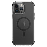 Uniq Combat iPhone 14 Pro 6.1" case Magclick Opladning sort/beton trækul