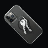 Uniq Combat iPhone 14 Pro 6.1" case Magclick Opladning sort/beton trækul