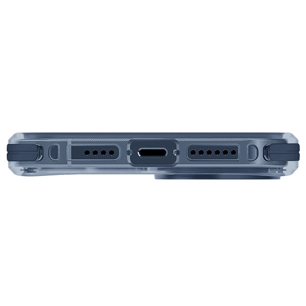 Uniq Combat iPhone 15 Pro Max 6.7" Magclick Opladningsakse mørkblå/ryggeblå