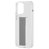 Uniq-kasse Heldro Mount med Stand iPhone 15 Pro 6.1 " gennemsigtig / lysende klar