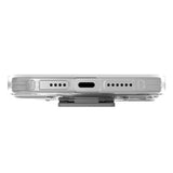 Uniq case Heldro Mount med Stand iPhone 15 Pro Max 6.7" gennemsigtig/lysende klar