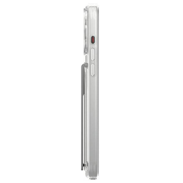 Uniq case Heldro Mount med Stand iPhone 15 Pro Max 6.7" gennemsigtig/lysende klar