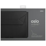 Uniq Oslo bærbar hylde 14" sort/sort