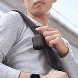 Uniq Valencia AirPods Pro Case Black/Midnight Black Antimikrobiel