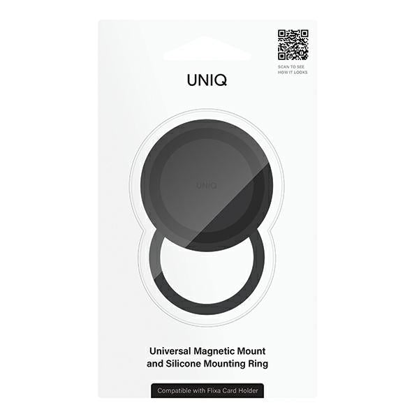 Uniq Flixa Magnetisk Base magnetisk base til montering af sort/stråle sort