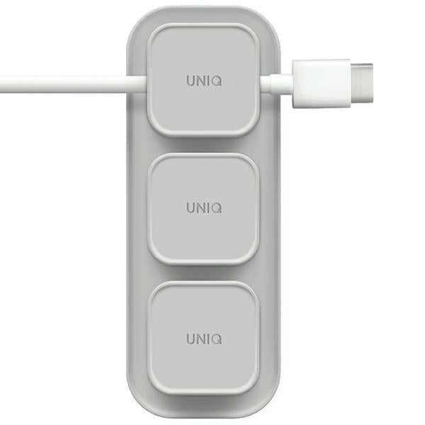 Uniq Pod Mag magnetiske kabler + basisgrå/kridtgrå