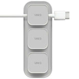 Uniq Pod Mag magnetiske kabler + basisgrå/kridtgrå
