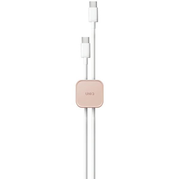 Uniq Pod selvklæbende kabelorganisator sæt på 8 Pink/Blush Pink