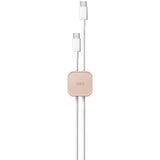 Uniq Pod selvklæbende kabelorganisator sæt på 8 Pink/Blush Pink