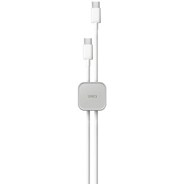 Uniq Pod selvklæbende kabelorganisator sæt på 8 Grey/Chalk Grey