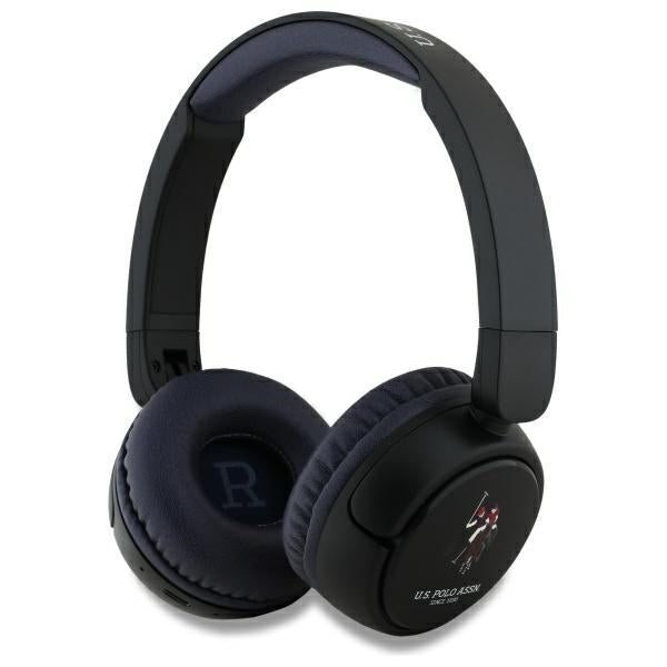 US Polo Bluetooth On-Ear Headphones USHPV6PCOV Navy DH Farve Logo