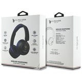 US Polo Bluetooth On-Ear Headphones USHPV6PCOV Navy DH Farve Logo
