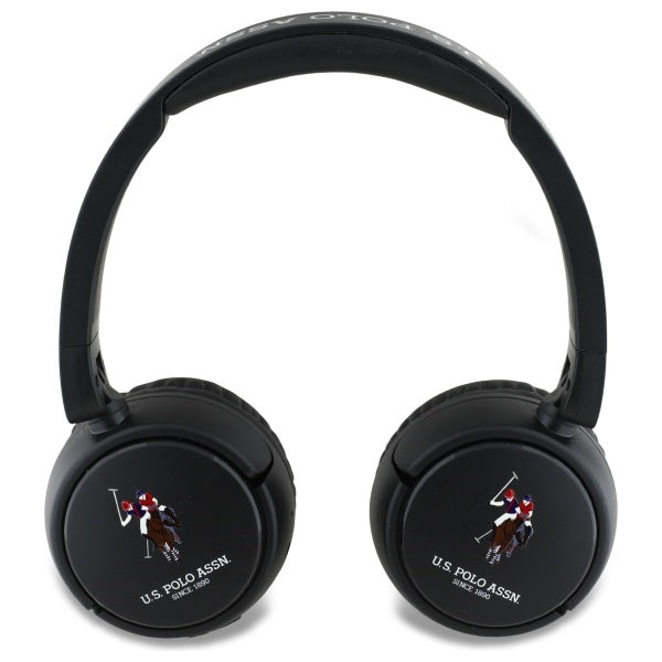 US Polo Bluetooth Headphones USHPV6PUNK Sort/Sort DH Farve Logo