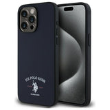 US Polo USHCP15XPARV iPhone 15 Pro Max 6.7" Navy Printed DH Logo