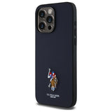 US Polo USHCP15XPEMV iPhone 15 Pro Max 6.7" Navy Embroidered DH Color