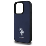 US Polo USHCP15XPGEV iPhone 15 Pro Max 6.7" Navy læder broderet DH Farve