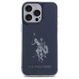 US Polo USHCP15XTPUHRBV iPhone 15 Pro Max 6.7" blå/blå Glansende stort logo