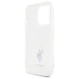 US Polo USHCP15XUSMT iPhone 15 Pro Max 6.7" Clear/Transparent IML Printed Double Horse Logo